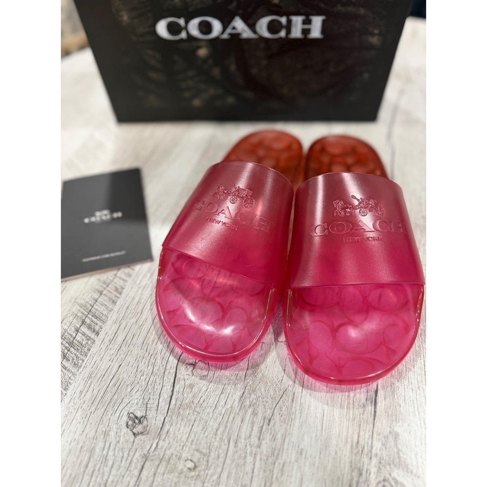 Coach Ulysses Slide NIB Women's 8 Pink Ombre